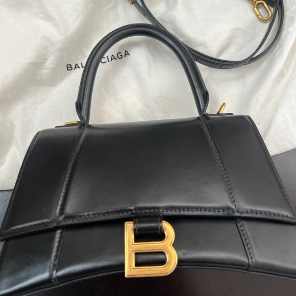 Authentic Balenciaga Hourglass Small Bag - Picture 1 of 15